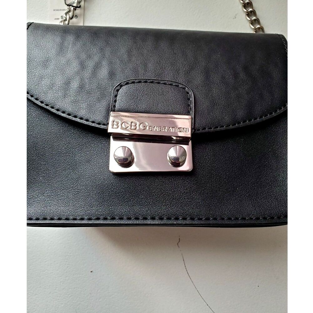 BCBG Generation Black Small Handbag Milly Crossbody